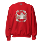 ROSENWREATH women’s sweatshirt - Red / S - Printoo Shop - 4067492_5442