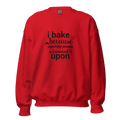 BAKE THERAPY women’s sweatshirt - Red / S - Printoo Shop - 7748760_5442