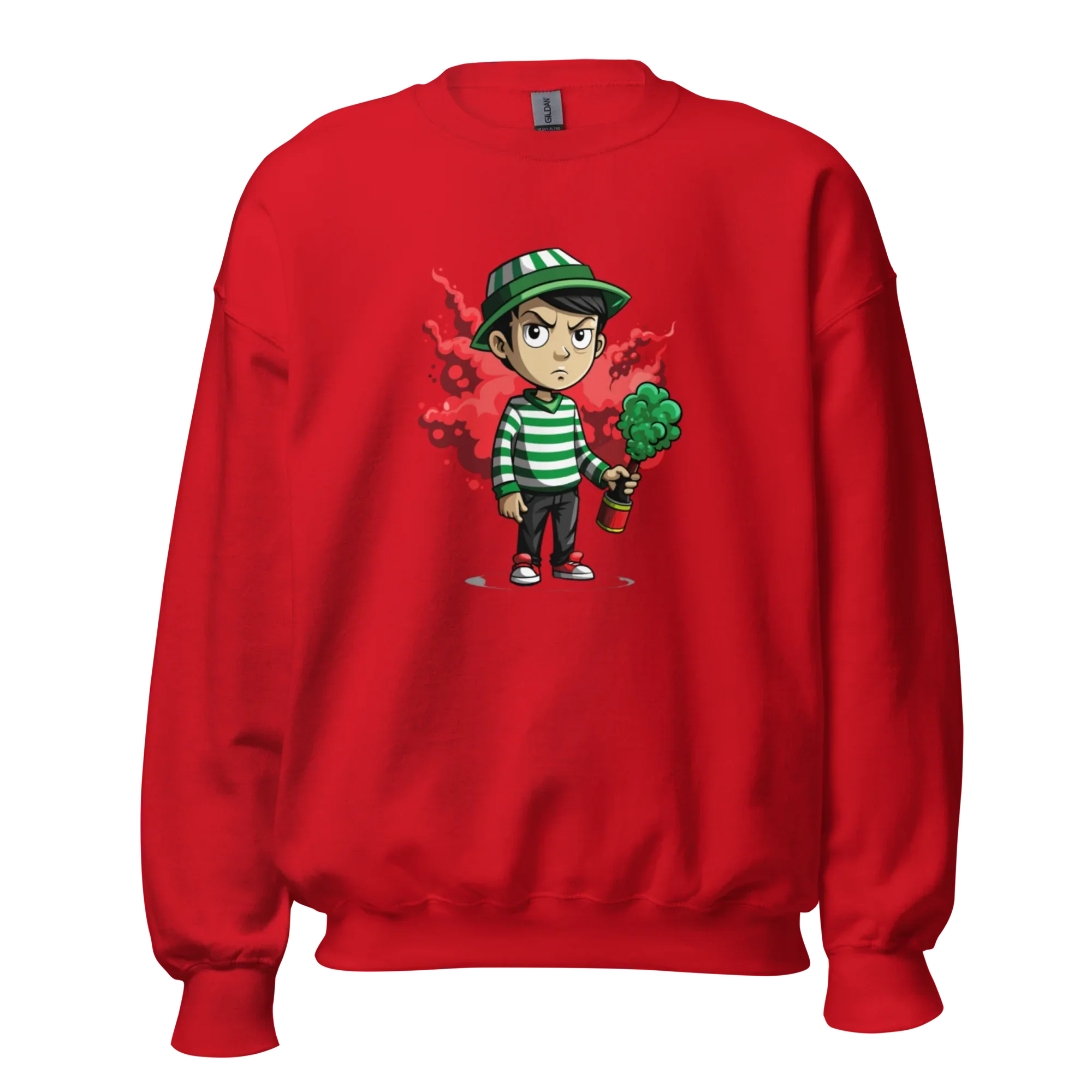 STREET FLARE women’s sweatshirt - Red / S - Printoo Shop - 4826407_5442