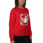 ROSENWREATH women’s sweatshirt - Red / S - Printoo Shop - 4067492_5442