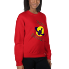 DON’T PANIC! women’s sweatshirt - Red / S - Printoo Shop - 8877909_5442