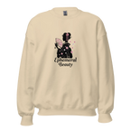 Cherry Blossom Geisha women’s sweatshirt - Light Blue / S - Printoo Shop - 7275371_7860