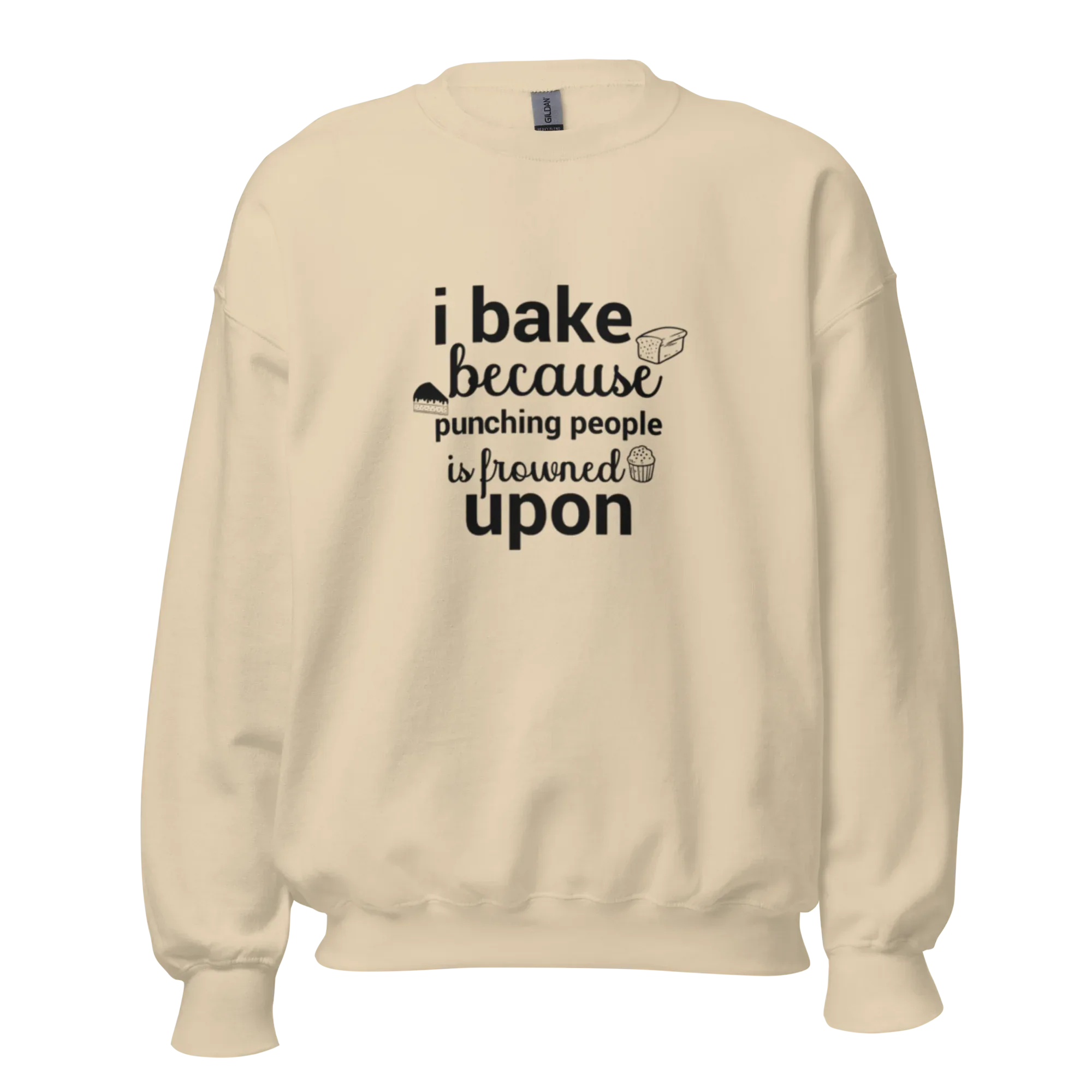 BAKE THERAPY women’s sweatshirt - Red / S - Printoo Shop - 7748760_5442