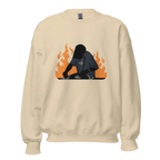 FLAME SET women’s sweatshirt - Sand / S - Printoo Shop - 7812382_16876