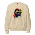 NEON REX women’s sweatshirt - Red / S - Printoo Shop - 5554406_5442