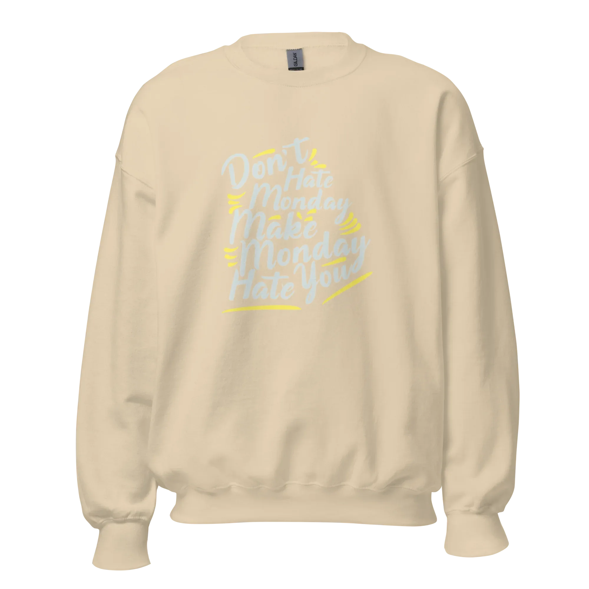 MONDAY REBEL women’s sweatshirt - Red / S - Printoo Shop - 8572608_5442