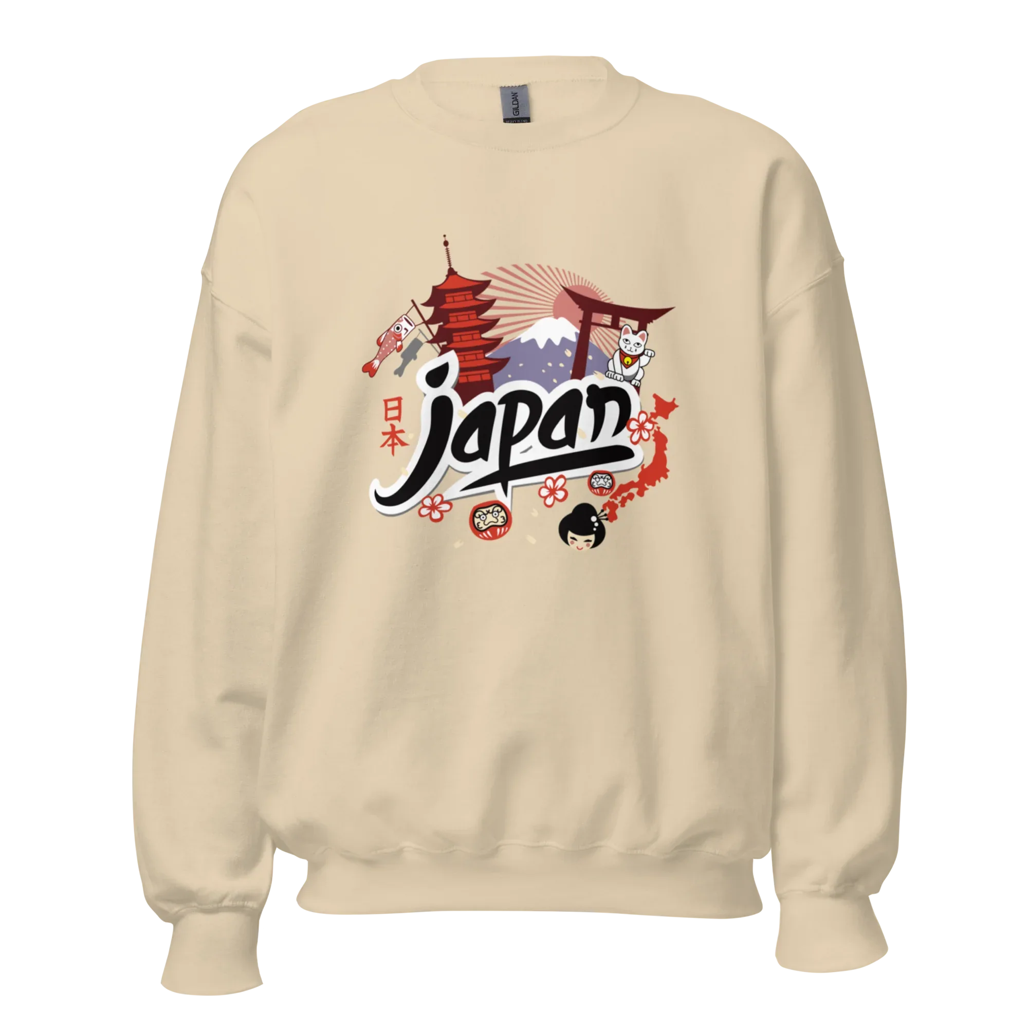 Kép egy sötétkék, S-es méretű JAPAN HERITAGE ART férfi pulóverről, Printoo Shop termék - 6579473_5498