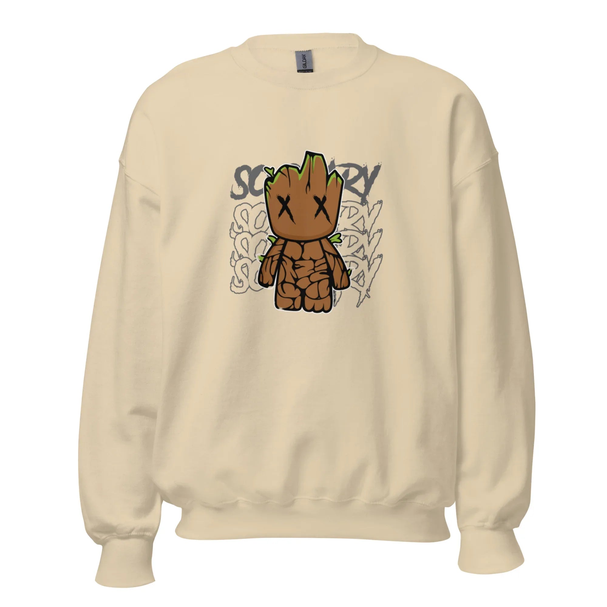 MYSTIC WOODEN GUARDIAN women’s sweatshirt - Light Blue / S - Printoo Shop - 8289018_7860