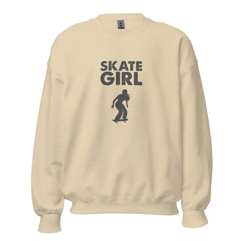 SKATE GIRL ADRENALINE women’s sweatshirt - Red / S - Printoo Shop - 3539263_5442