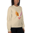 REBORN women’s sweatshirt - Red / S - Printoo Shop - 4339253_5442