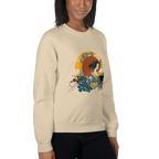 BEAUTY IN BLOOM women’s sweatshirt - Black / S - Printoo Shop - 6160845_5434