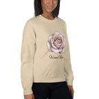 WIENER ROSE women’s sweatshirt - Military Green / S - Printoo Shop - 3120134_13005