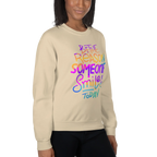 SMILE REASON women’s sweatshirt - Red / S - Printoo Shop - 9484834_5442