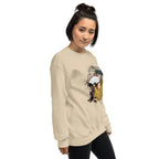 ELEGANCE OF THE EAST women’s sweatshirt - Black / S - Printoo Shop - 8986752_5434