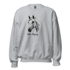 WHITE MAJESTY women’s sweatshirt - Sport Grey / S - Printoo Shop - 6385432_5514