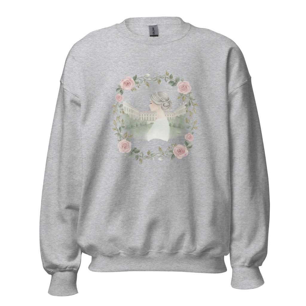 ROSENWREATH women’s sweatshirt - Red / S - Printoo Shop - 4067492_5442