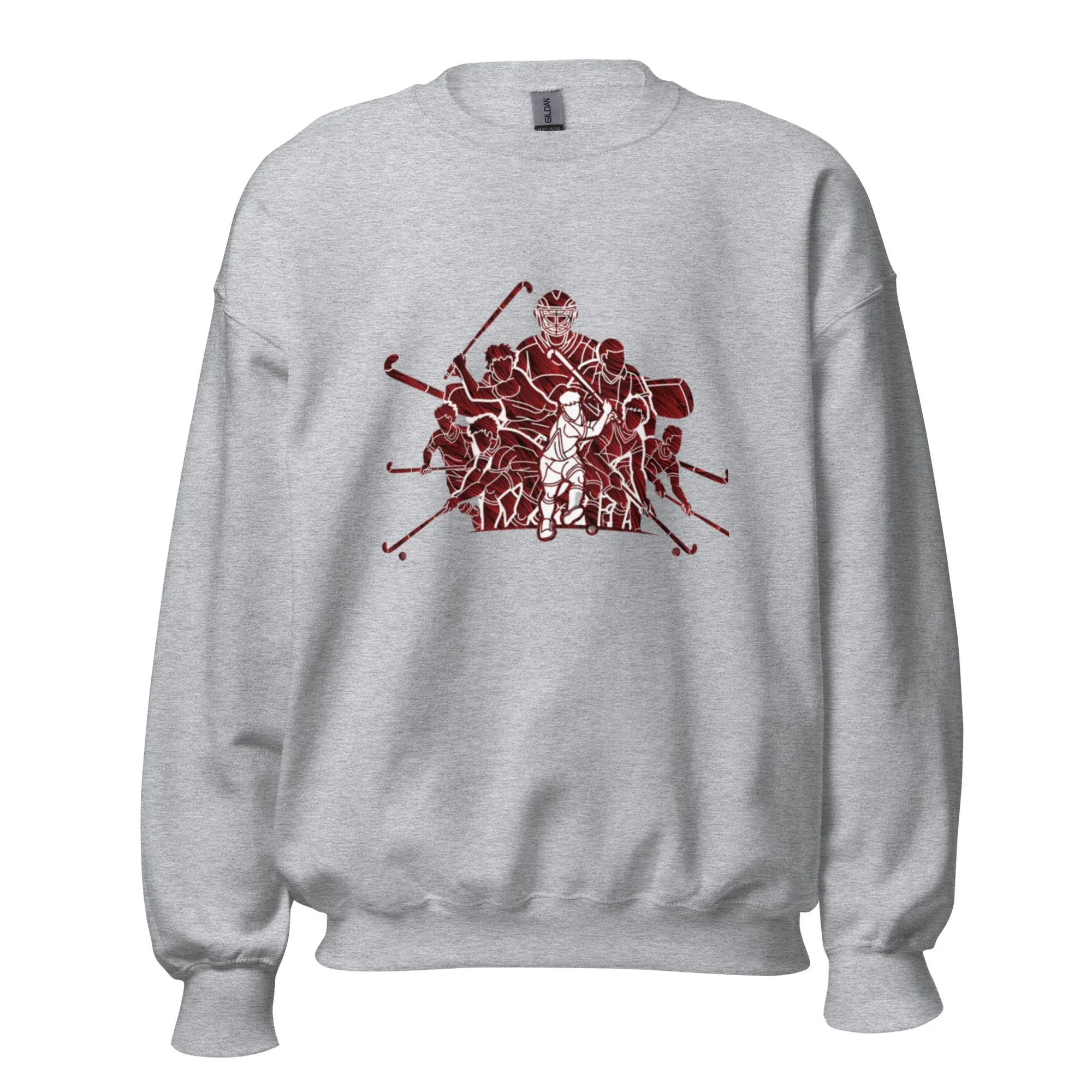 Jégkorong csapat szellemét tükröző férfi pulóver - Indigókék / S méret - Printoo Shop - 1720885_5466