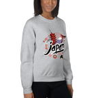 JAPAN HERITAGE ART women’s sweatshirt - Red / S - Printoo Shop - 8859988_5442