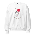 HEART BALLOONS women’s sweatshirt - Carolina Blue / S - Printoo Shop - 8002349_20594