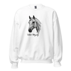 WHITE MAJESTY women’s sweatshirt - Sport Grey / S - Printoo Shop - 6385432_5514