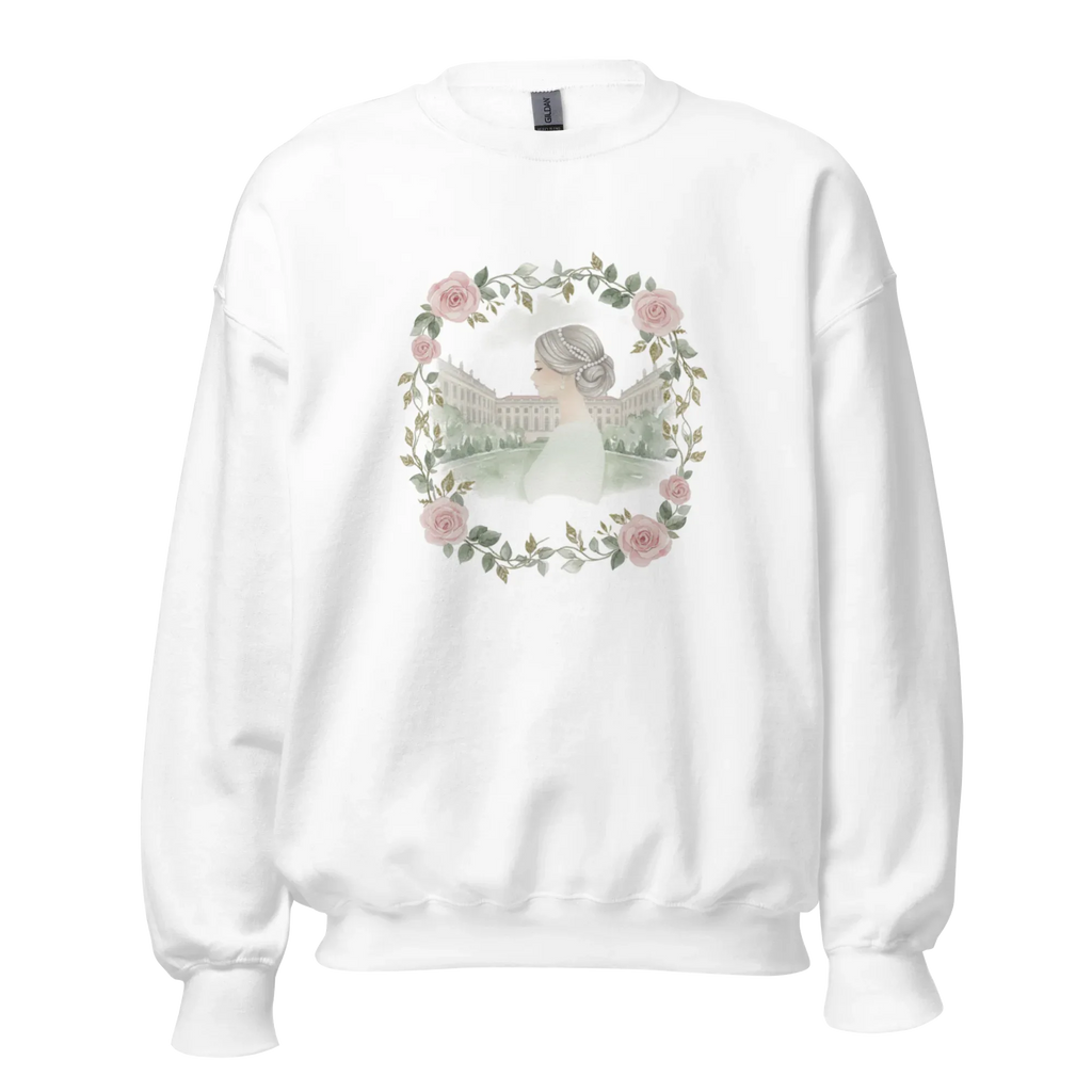 ROSENWREATH women’s sweatshirt - Red / S - Printoo Shop - 4067492_5442