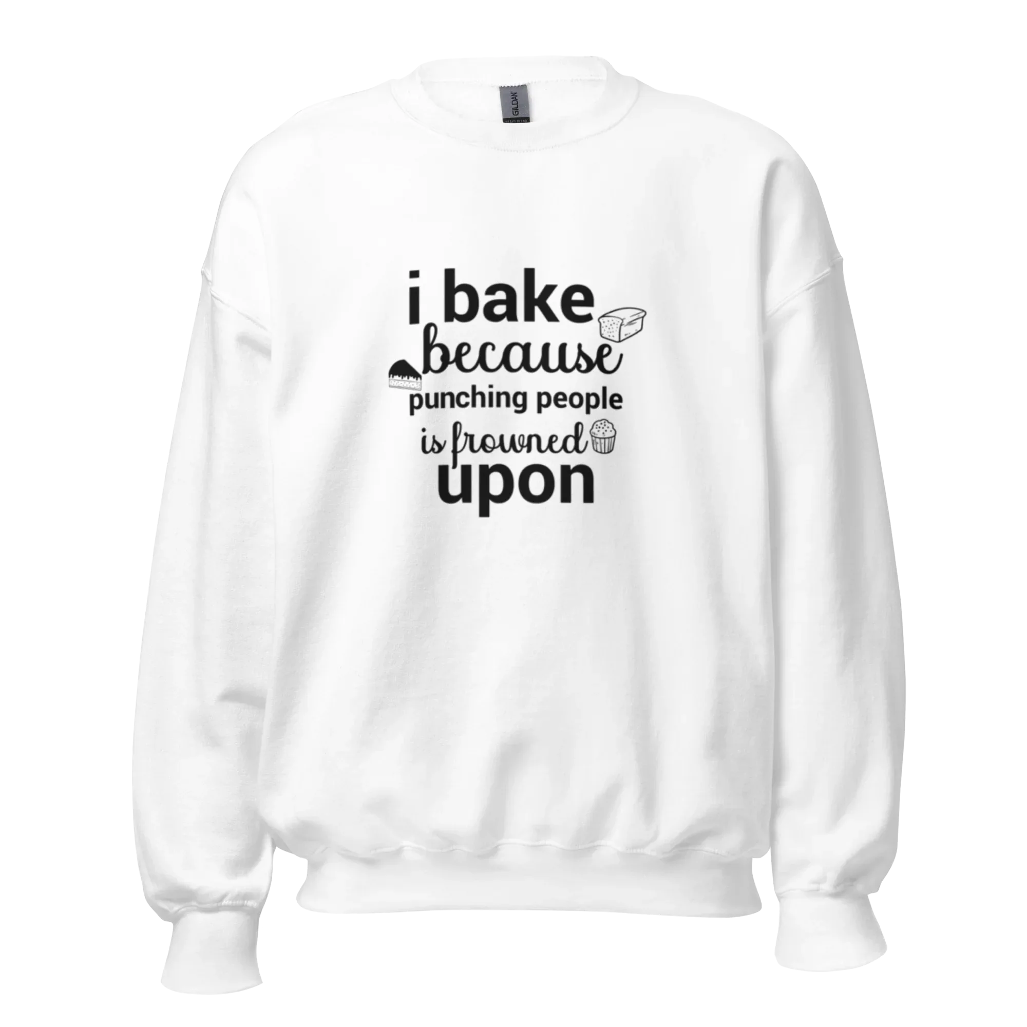 BAKE THERAPY women’s sweatshirt - Red / S - Printoo Shop - 7748760_5442