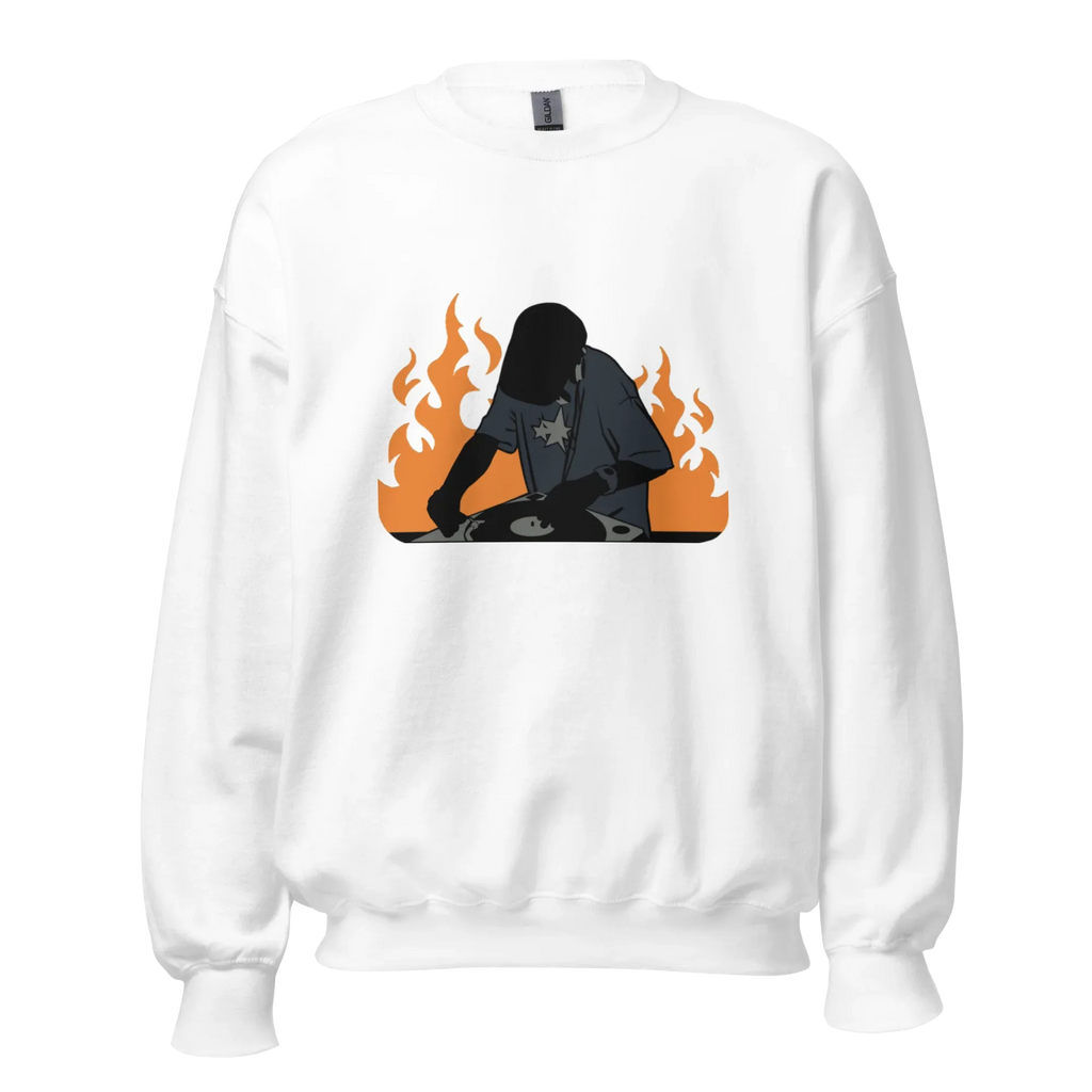 FLAME SET women’s sweatshirt - Sand / S - Printoo Shop - 7812382_16876