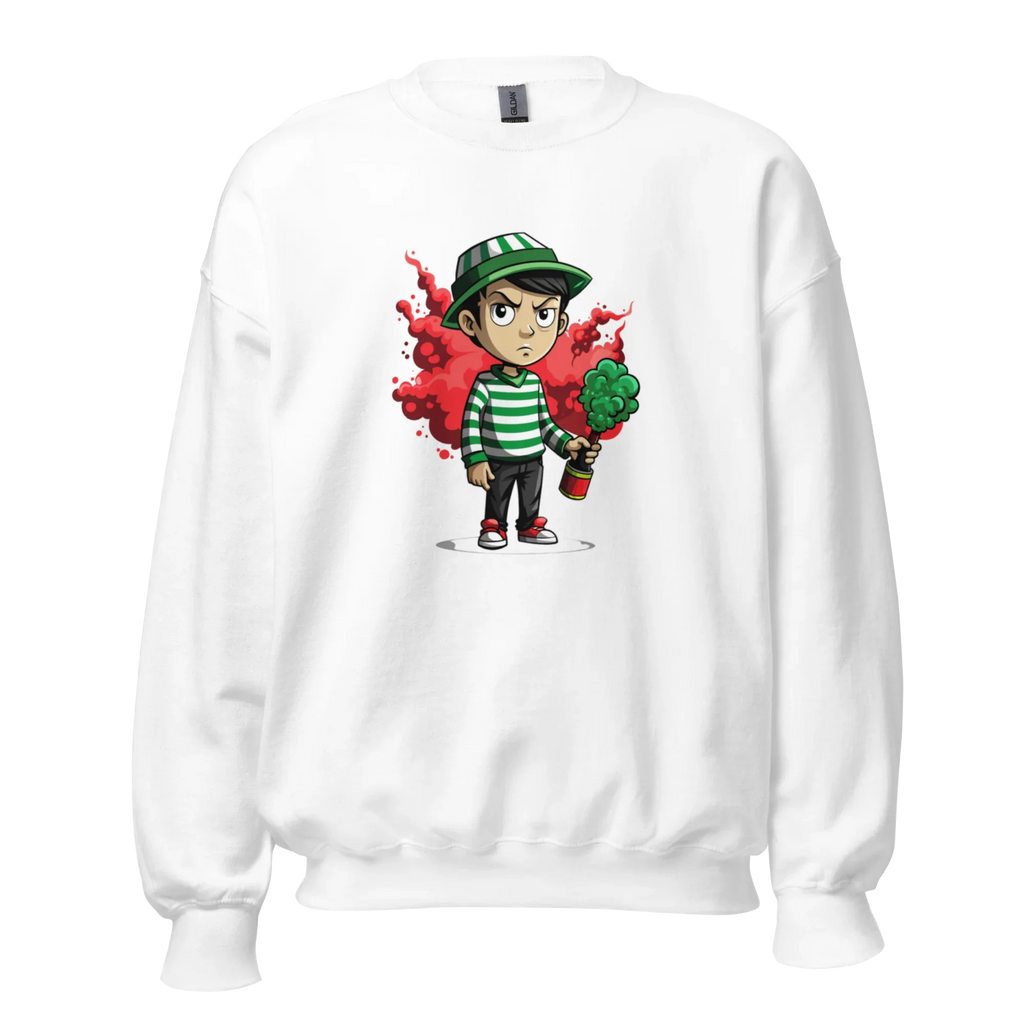 STREET FLARE women’s sweatshirt - Red / S - Printoo Shop - 4826407_5442