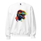 NEON REX women’s sweatshirt - Red / S - Printoo Shop - 5554406_5442