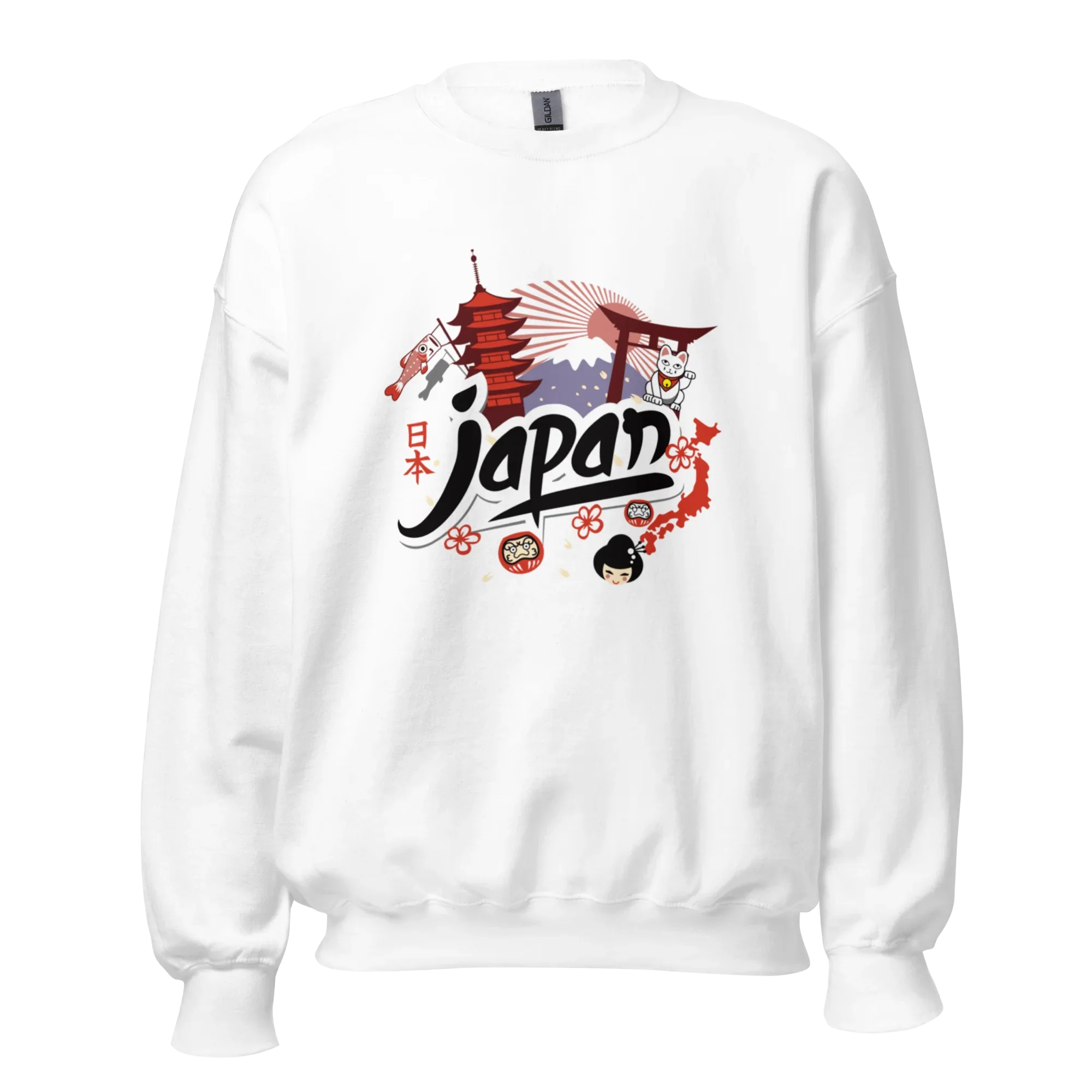 Kép egy sötétkék, S-es méretű JAPAN HERITAGE ART férfi pulóverről, Printoo Shop termék - 6579473_5498