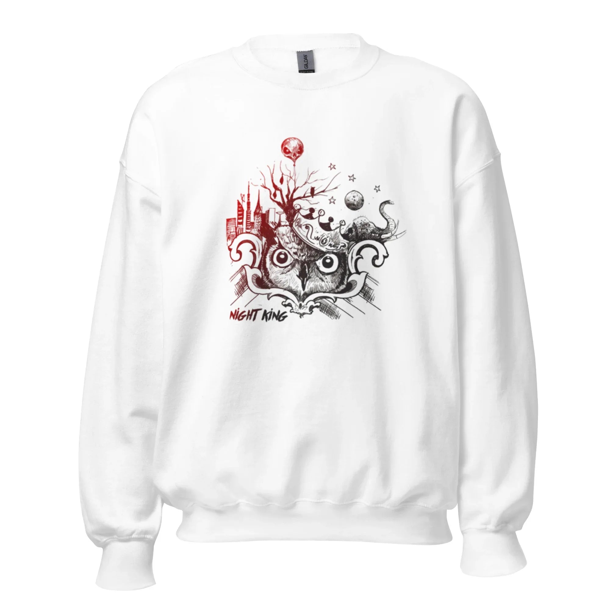 NIGHT KING MYSTIQUE women’s sweatshirt - Sand / S - Printoo Shop - 9561388_16876