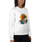 BEAUTY IN BLOOM women’s sweatshirt - Black / S - Printoo Shop - 6160845_5434