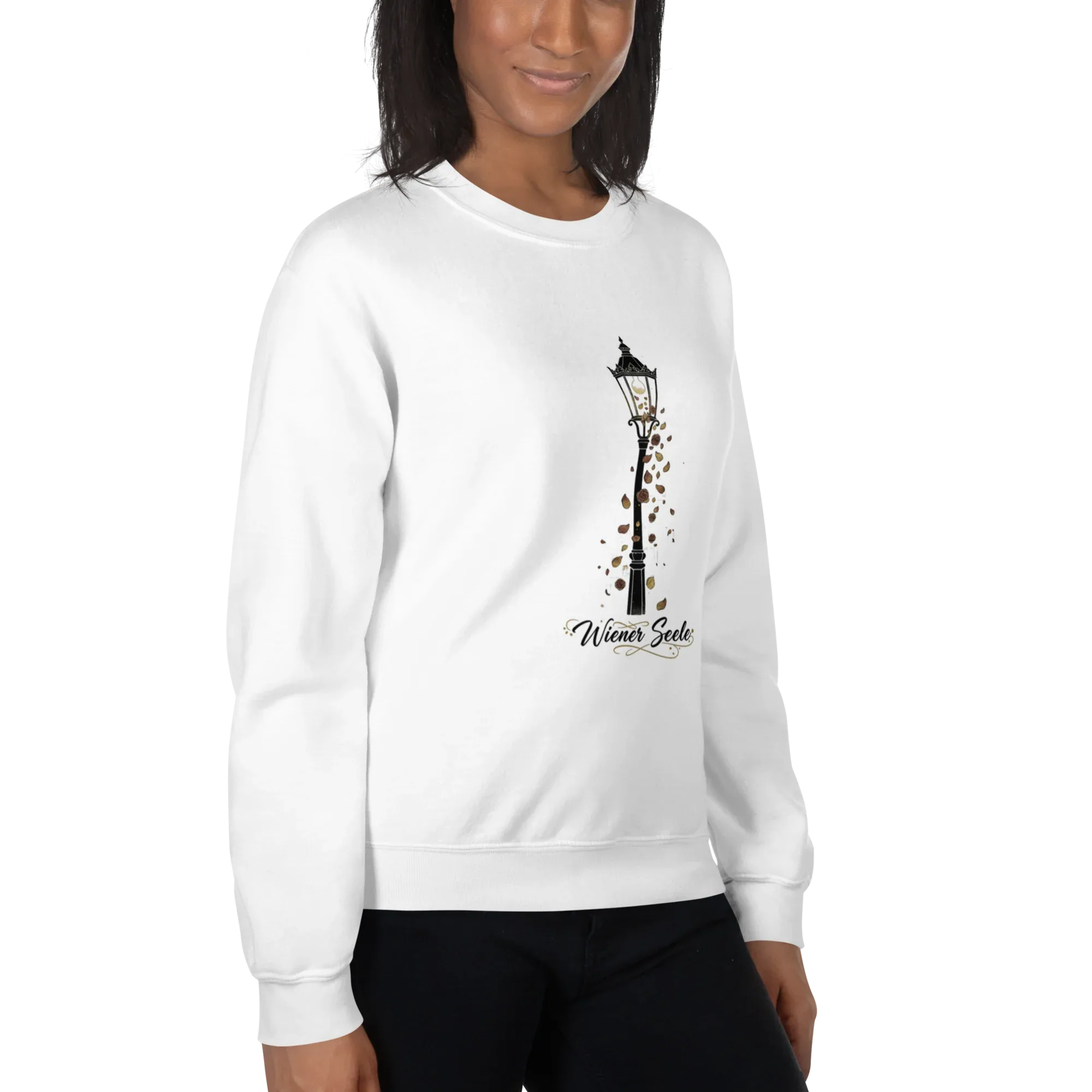 WIENER SEELE women’s sweatshirt - Sand / S - Printoo Shop - 7868234_16876