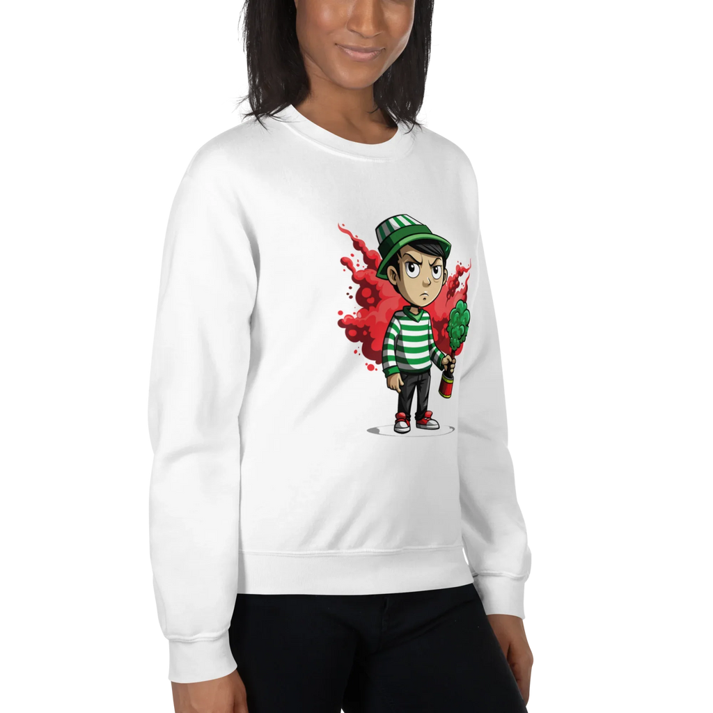 STREET FLARE women’s sweatshirt - Red / S - Printoo Shop - 4826407_5442