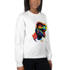 NEON REX women’s sweatshirt - Red / S - Printoo Shop - 5554406_5442