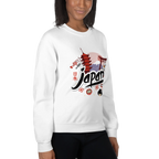 JAPAN HERITAGE ART women’s sweatshirt - Red / S - Printoo Shop - 8859988_5442