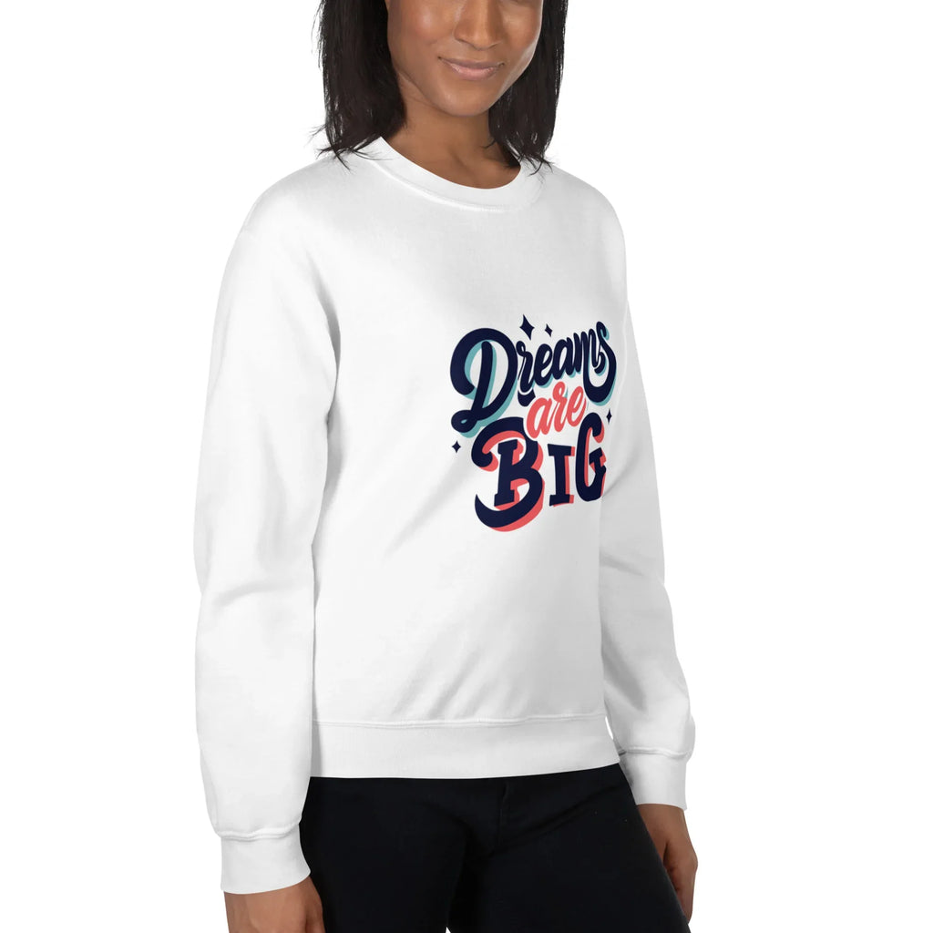 BOLD DREAMER women’s sweatshirt - Red / S - Printoo Shop - 9968810_5442