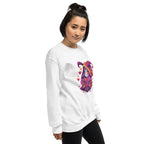 HEART GUARDIAN women’s sweatshirt - Light Pink / S - Printoo Shop - 3813974_7868