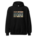 SKATE CULTURE NEVER DIES men’s hoodie - Black / S - Printoo Shop - 7913120_5530