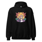 RELAXED COOL women’s hoodie - Black / S - Printoo Shop - 9602728_5530