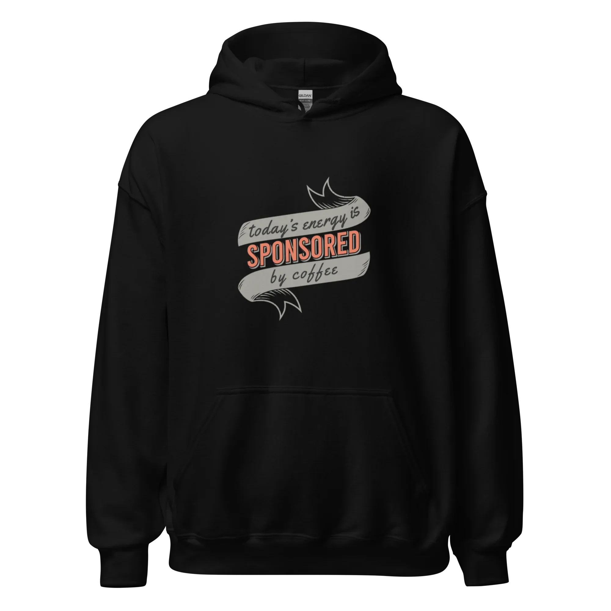 COFFEE SPONSOR men’s hoodie - Black / S - Printoo Shop - 6658565_5530