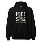 FREE STYLE SKATE VIBE men’s hoodie - Black / S - Printoo Shop - 9560204_5530