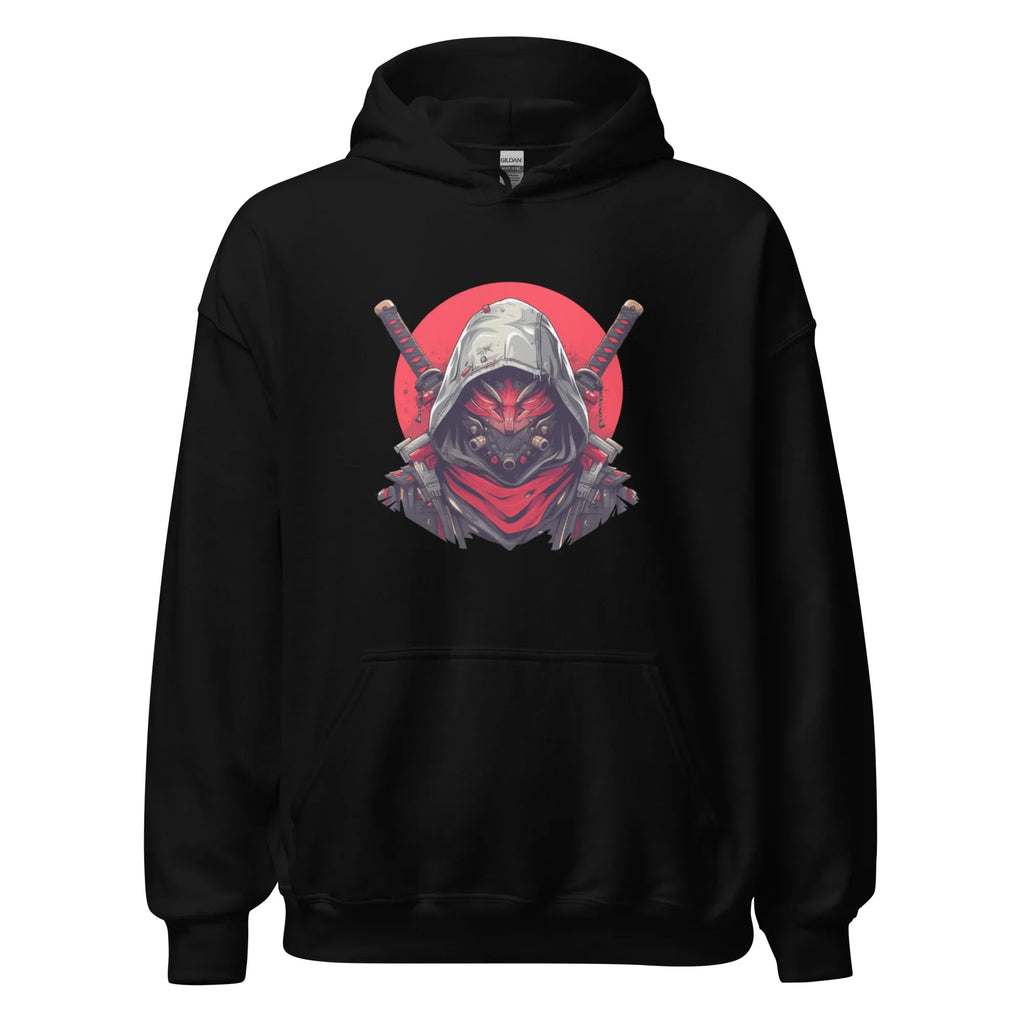 CYBER SHOGUN men’s hoodie - Black / S - Printoo Shop - 6796724_5530