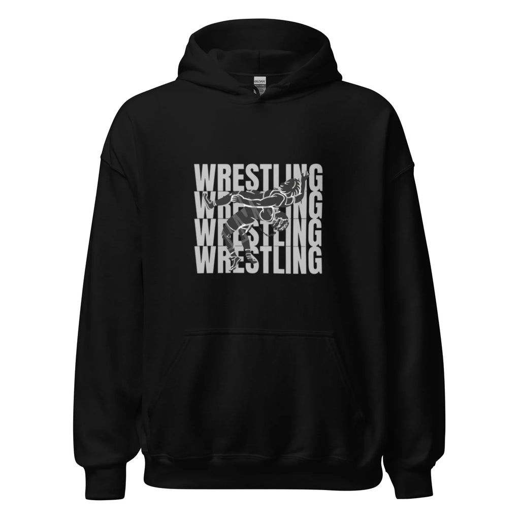 Dessuadora amb caputxa per a home WRESTLING LIFESTYLE - Negre / S - Printoo Shop - 4914077_5530