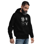 WILDERNESS HUNTRESS ADVENTURE men’s hoodie - Black / S - Printoo Shop - 9534905_5530