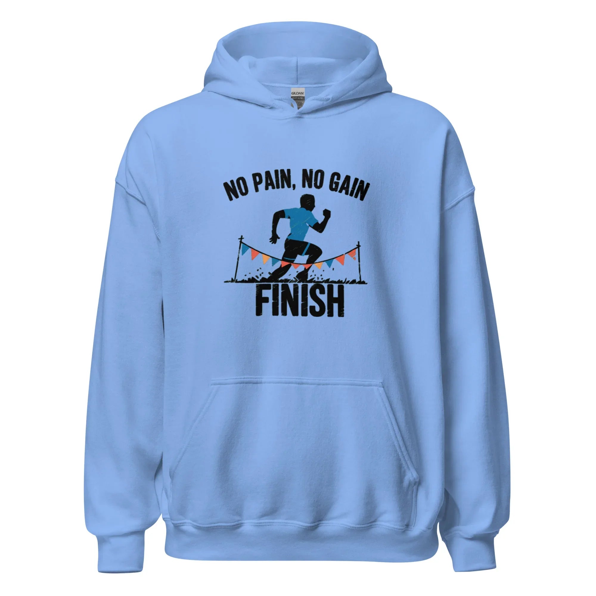 FINISH LINE VICTORY men’s hoodie - Royal / S - Printoo Shop - 3798739_16850