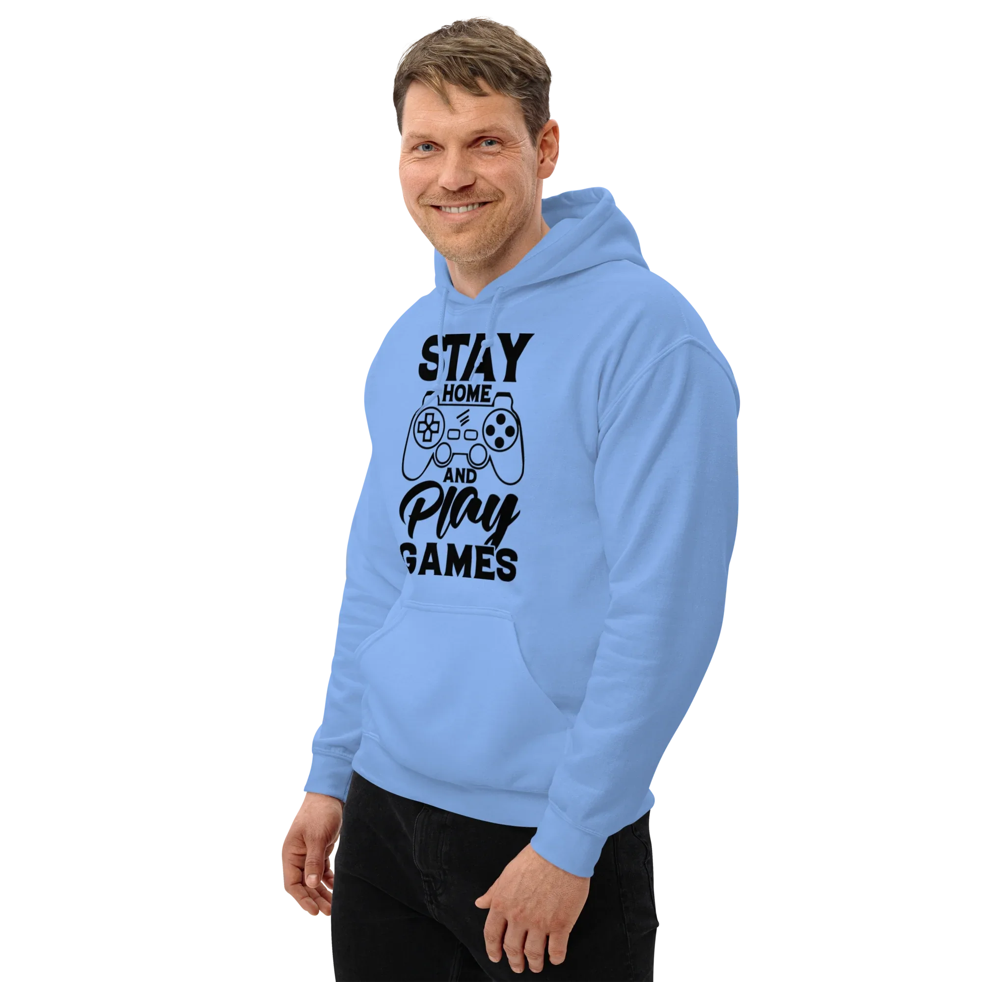 GAMER men’s hoodie - Red / S - Printoo Shop - 2935068_5538