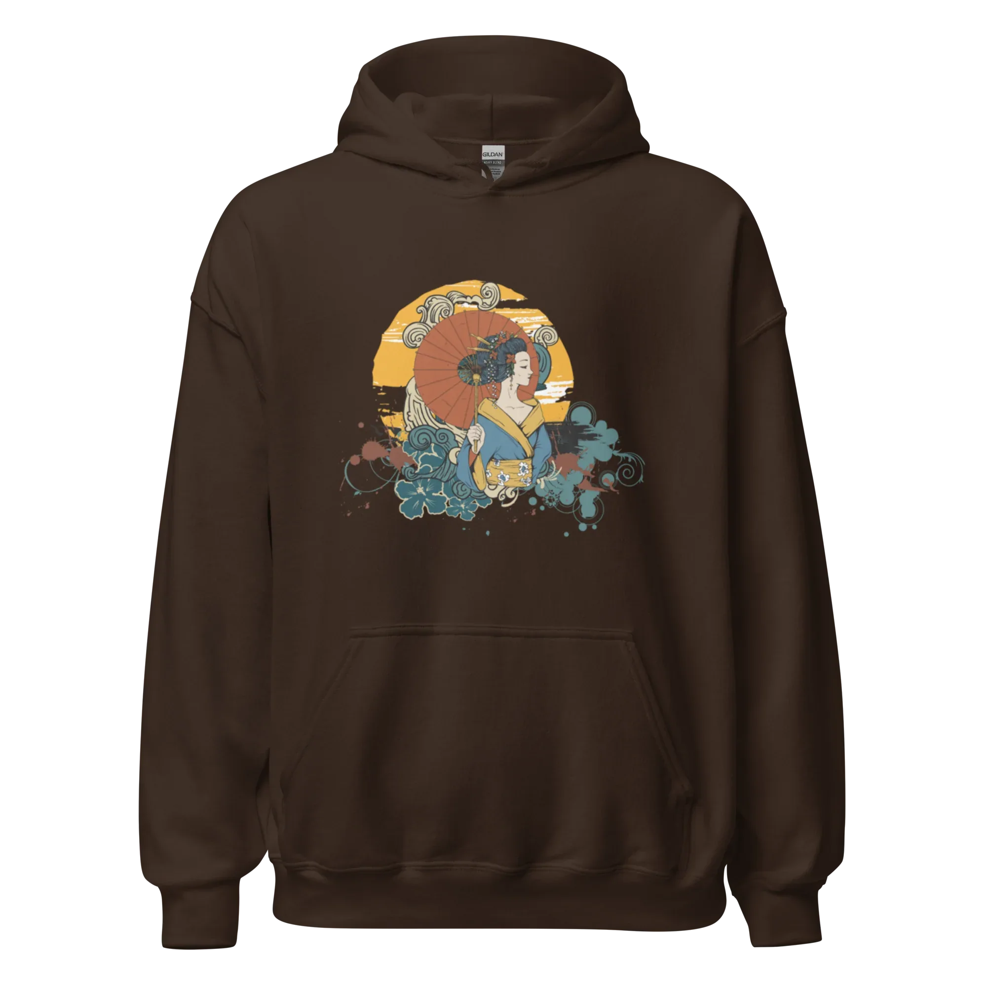 BEAUTY IN BLOOM women’s hoodie - Black / S - Printoo Shop - 7184418_5530