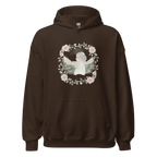 ROSENWREATH women’s hoodie - Dark Chocolate / S - Printoo Shop - 1676292_5554