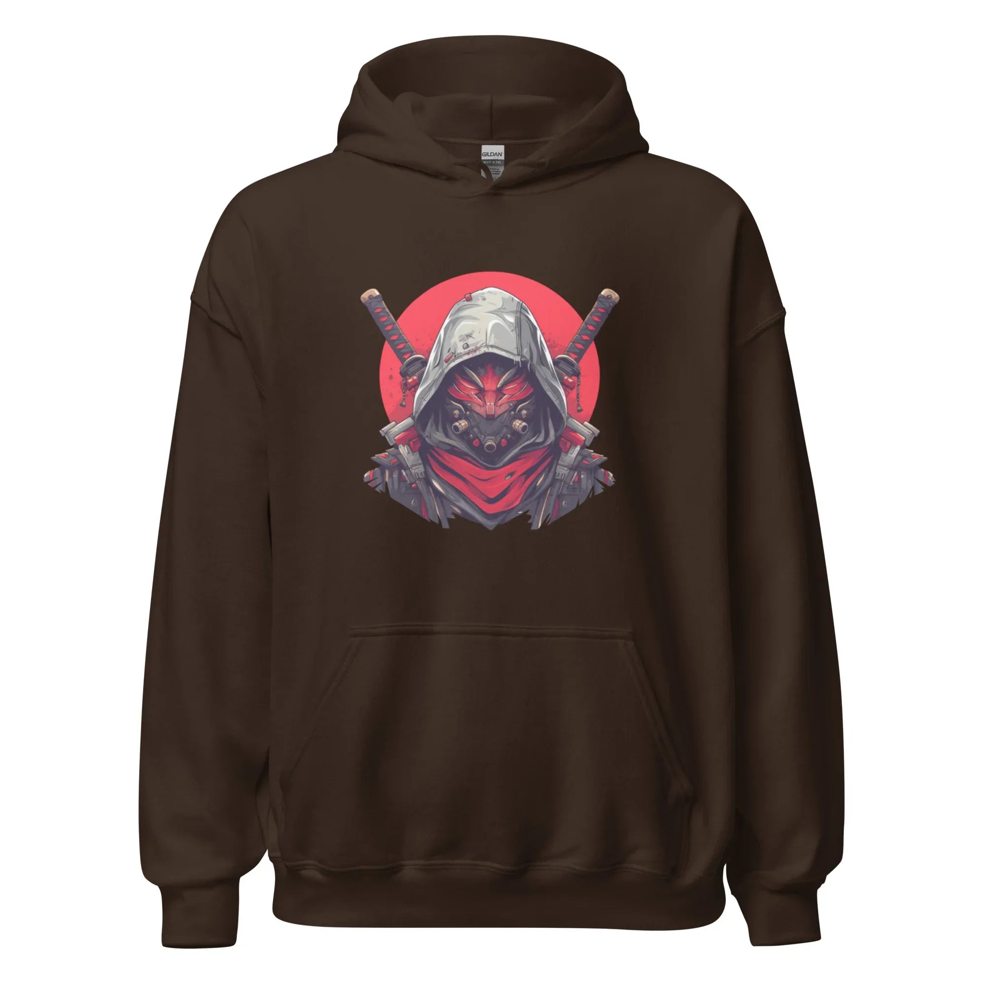 CYBER SHOGUN men’s hoodie - Black / S - Printoo Shop - 6796724_5530